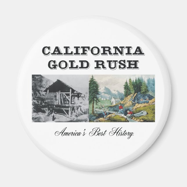 ABH California Gold Rush Magnet (Front)