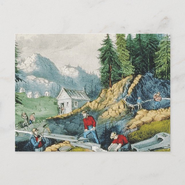 ABH California Gold Rush Postcard (Front)