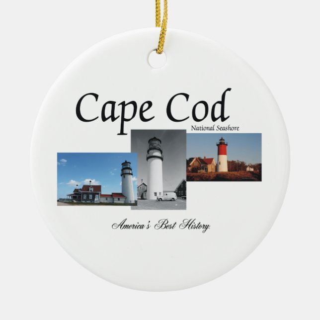 ABH Cape Cod Ceramic Tree Decoration (Front)
