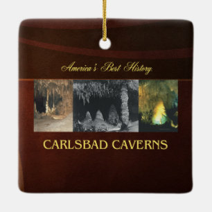 ABH Carlsbad Caverns Ceramic Ornament