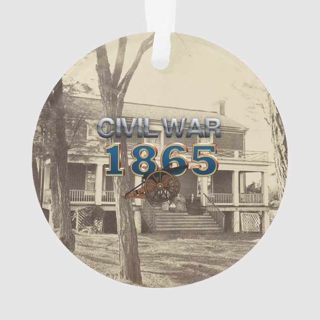 ABH Civil War 1865 Ornament (Back)