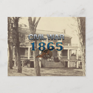 ABH Civil War 1865 Postcard