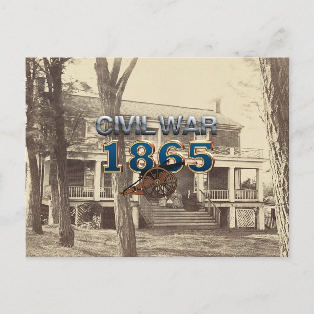 ABH Civil War 1865 Postcard (Front)