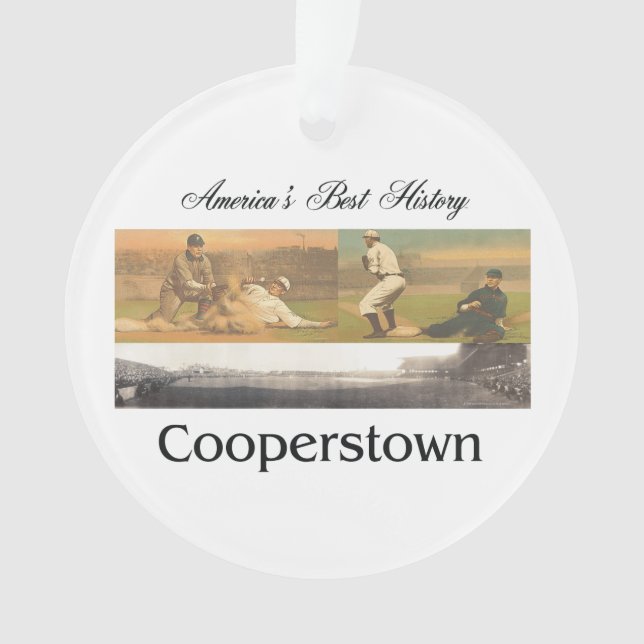 ABH Cooperstown Ornament (Front)