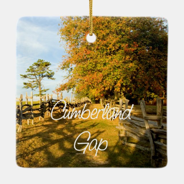 ABH Cumberland Gap Ceramic Ornament (Back)