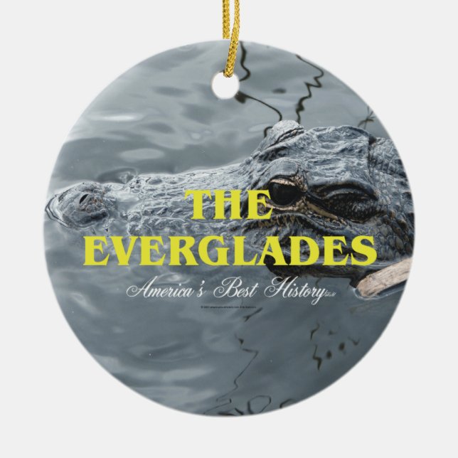 ABH Everglades Ceramic Tree Decoration (Front)