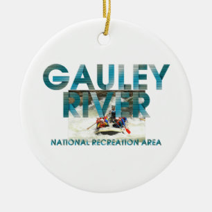 ABH Gauley River Ceramic Tree Decoration