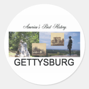 ABH Gettysburg Classic Round Sticker