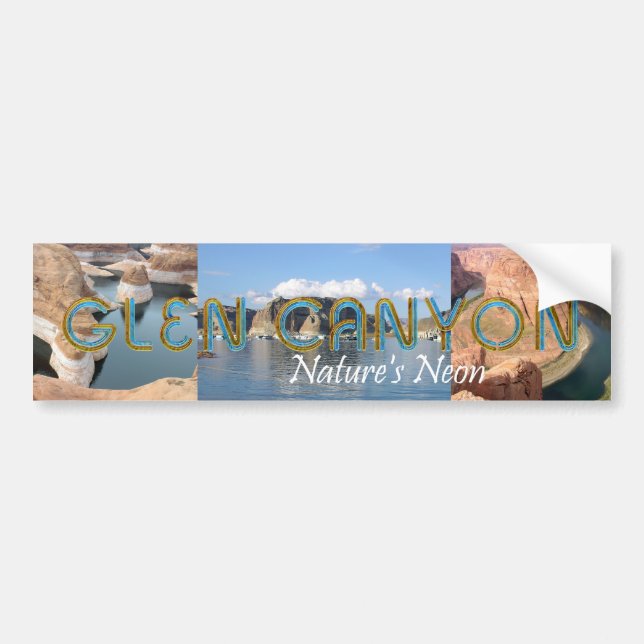 ABH Glen Canyon Bumper Sticker (Front)