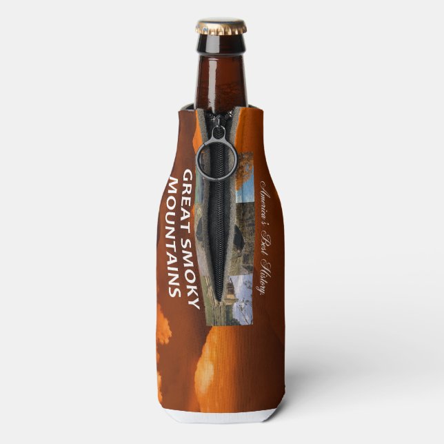 ABH Great Smoky Mountains Bottle Cooler (Bottle Back)