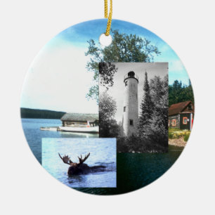 ABH Isle Royale Ceramic Tree Decoration