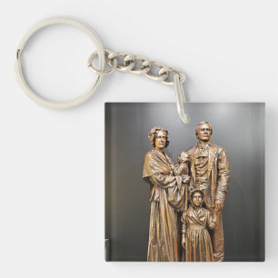 ABH Lincoln Birthplace Key Ring