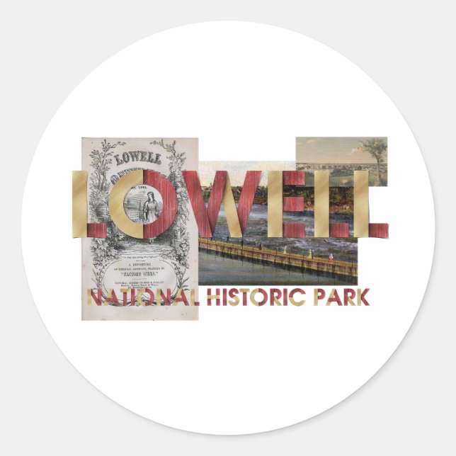 ABH Lowell NHP Classic Round Sticker (Front)