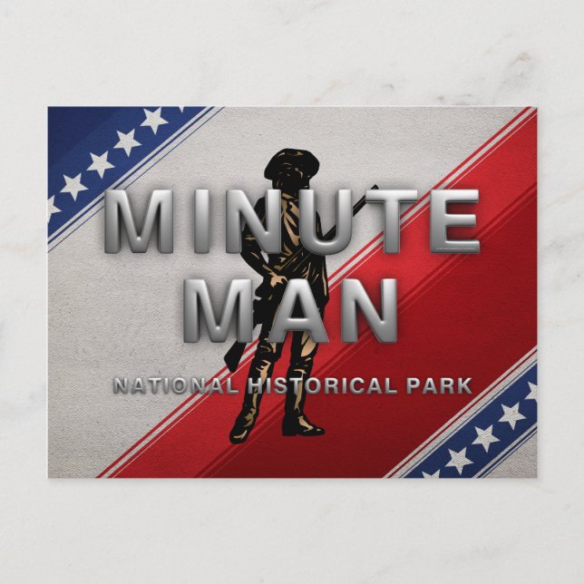 ABH Minute Man Postcard (Front)