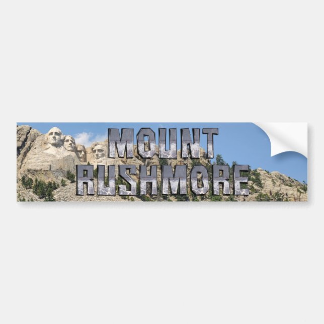 ABH Mount Rushmore Bumper Sticker (Front)