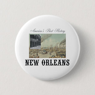 ABH New Orleans 6 Cm Round Badge