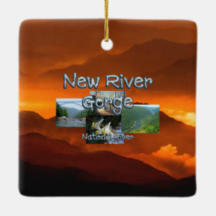 ABH New River Gorge Ceramic Ornament