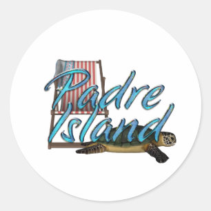 ABH Padre Island Classic Round Sticker