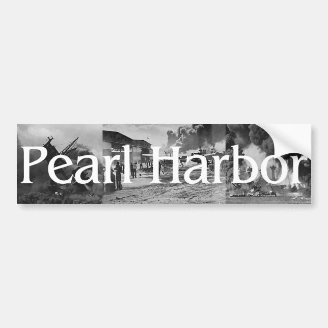 ABH Pearl Harbour Bumper Sticker (Front)