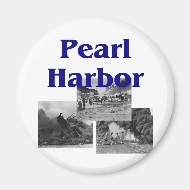 ABH Pearl Harbour Magnet (Front)