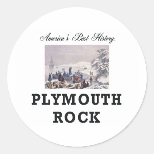 ABH Plymouth Rock Classic Round Sticker
