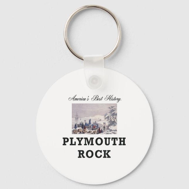 ABH Plymouth Rock Key Ring (Front)
