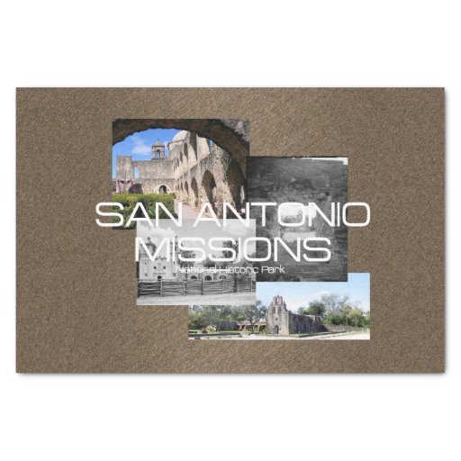 Image of ABH San Antonio Missions Tissue Paper