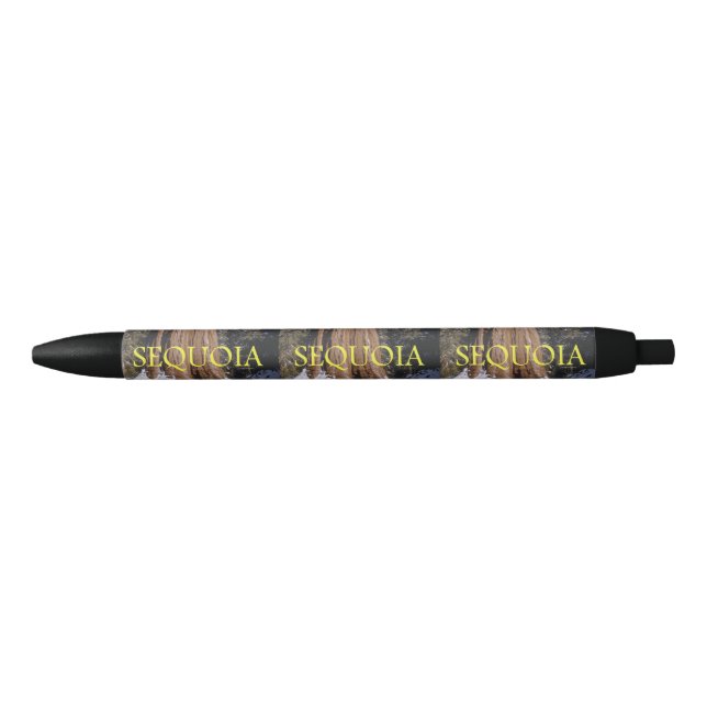 ABH Sequoia Black Ink Pen (Front)
