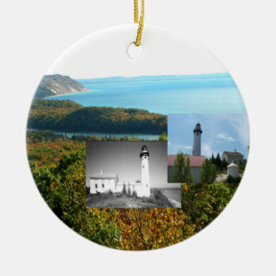 ABH Sleeping Bear Dunes Ceramic Tree Decoration