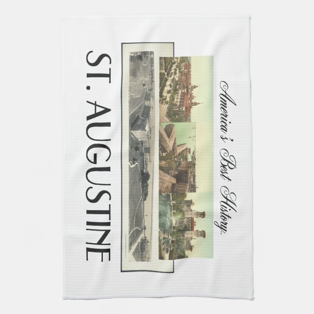 ABH St. Augustine Tea Towel (Vertical)