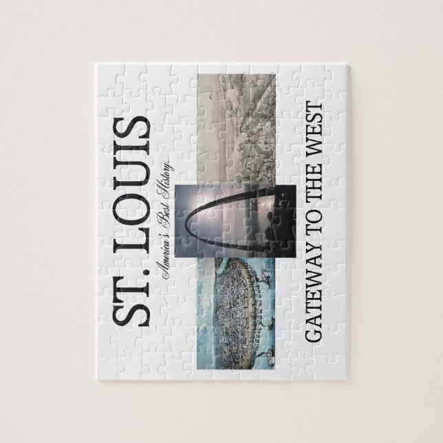 ABH St. Louis Gateway Jigsaw Puzzle (Vertical)