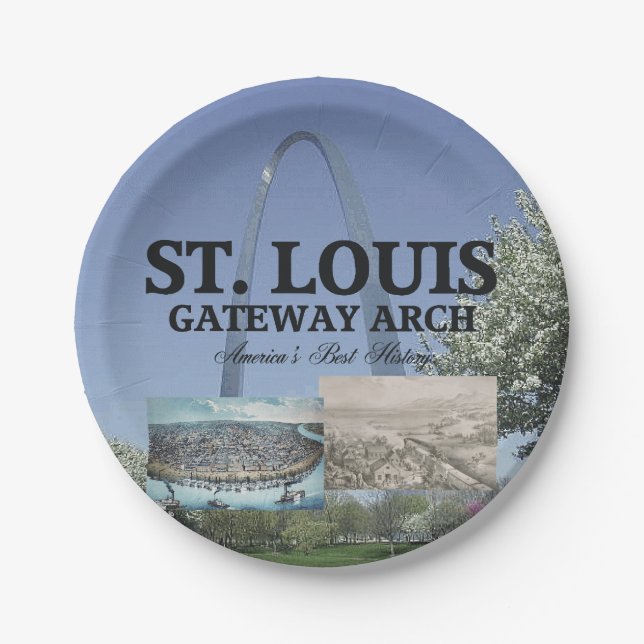 ABH St. Louis Gateway Paper Plate (Front)