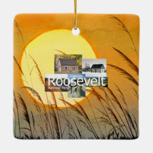 ABH Theodore Roosevelt NP Ceramic Tree Decoration