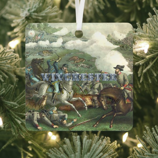 ABH Winchester Metal Tree Decoration (Insitu)