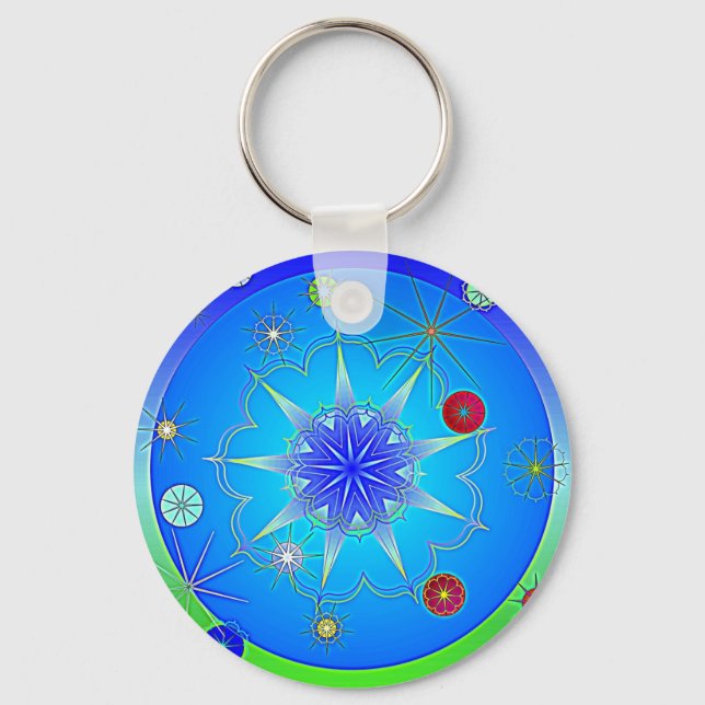 AbhaKingdom3 Key Ring (Front)