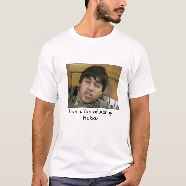 Abhay Hukku fan shirt (Front)