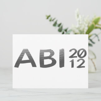 ABI 2012  INVITATION