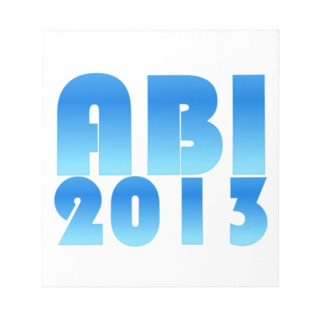 ABI 2013 NOTEPAD (Front)