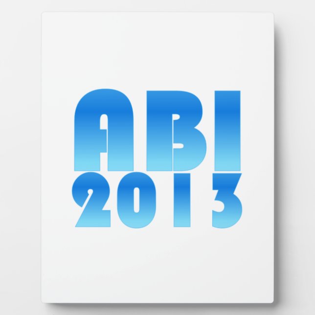 ABI 2013 PLAQUE (Front)