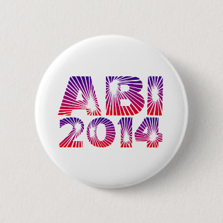 ABI 2014 6 CM ROUND BADGE
