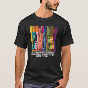 Abibliophobia Definition Retro T-Shirt
