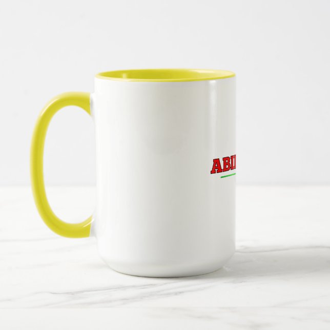 Abide in GOD Mug (Left)
