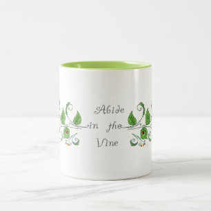 Abide in the Vine Scripture Mug