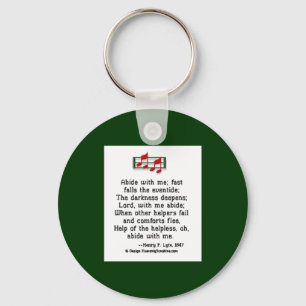 Abide With Me Key Ring
