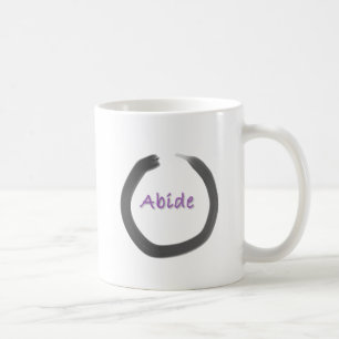 Abide Zen Buddhist Enso Circle Coffee Mug