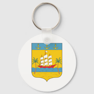 Abidjan Coat of Arms Key Ring