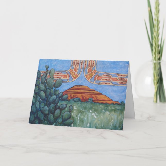 Abierto (Open) Card (Front)