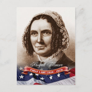 Abigail Fillmore, First Lady of the U.S. Postcard