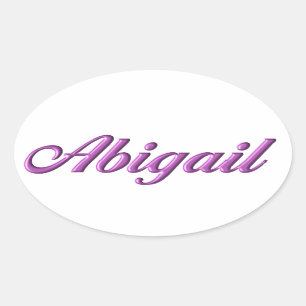 Abigail sticker name