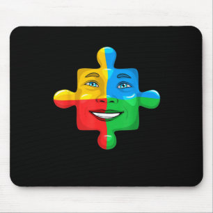Abilities Outweigh Disabilities Autism awareness I Mouse Mat